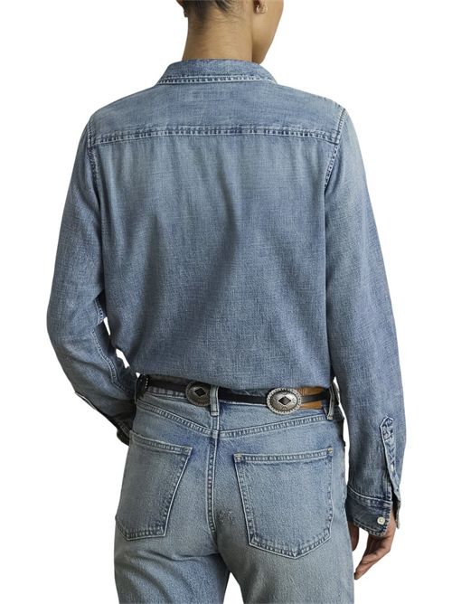 camicia donna in denim Ralph Lauren | 200P08166001